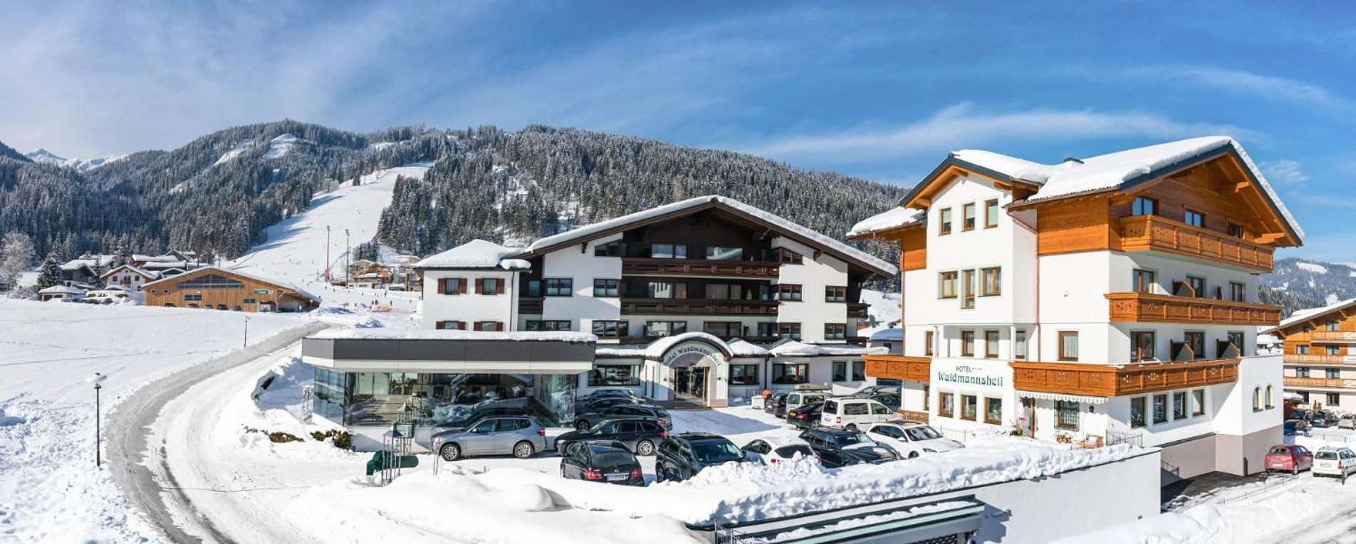 Hotel Waidmannsheil Flachau Exterior foto